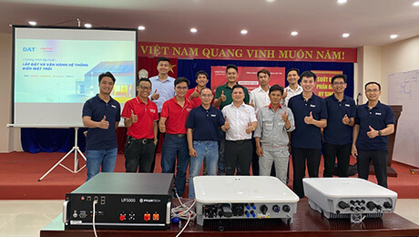 DAT Solar hỗ trợ Viettel Construction nâng tầm năng lực triển khai dự án Điện mặt trời